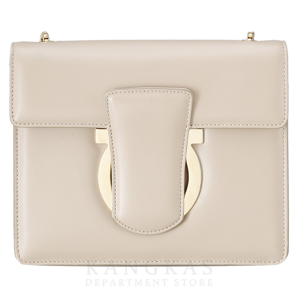 FERRAGAMO(USED)페레가모 간치니 체인 크로스백